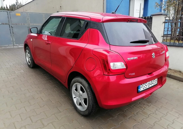 Suzuki Swift cena 39900 przebieg: 110700, rok produkcji 2017 z Gostyń małe 191